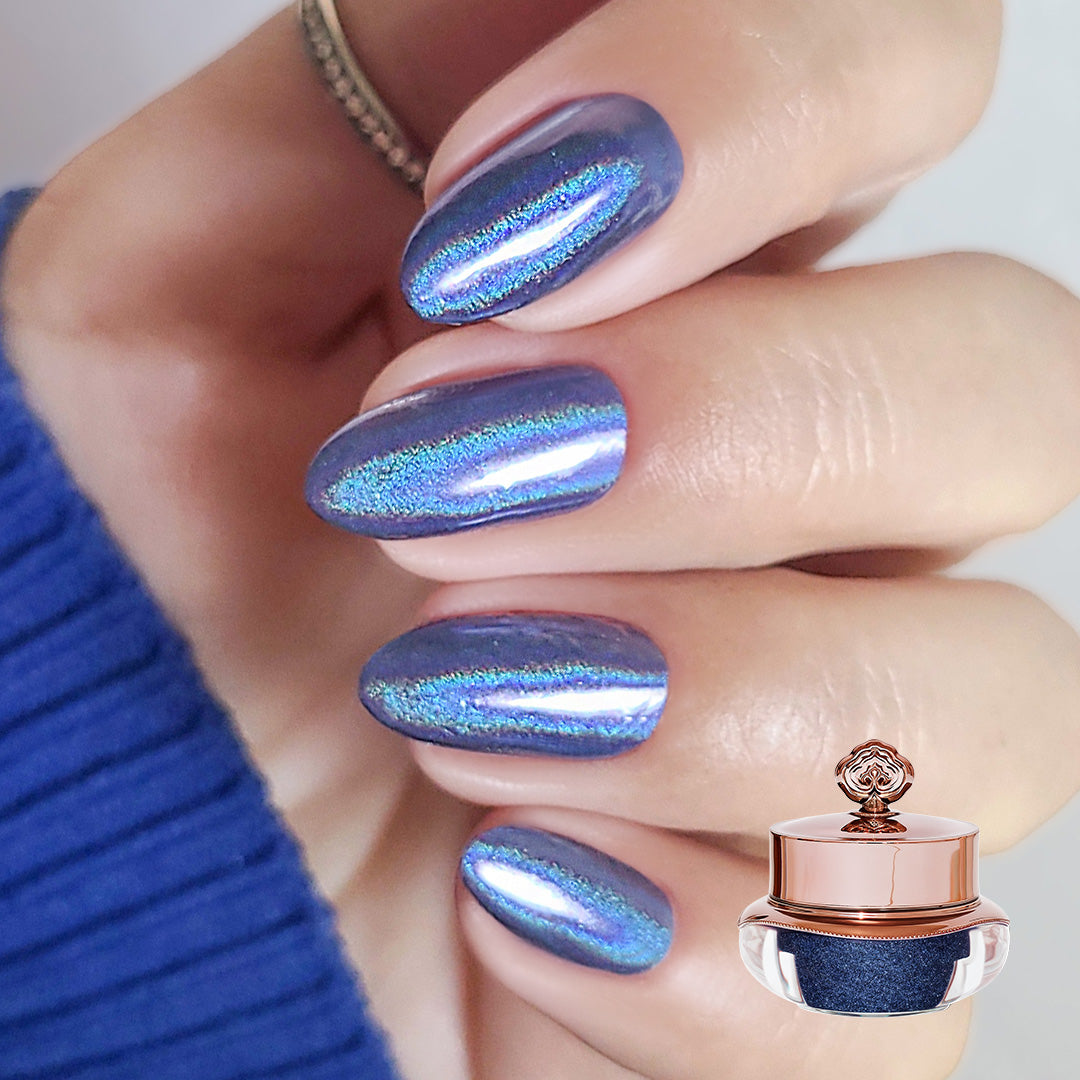 Indigo - Holographic Nail Powder