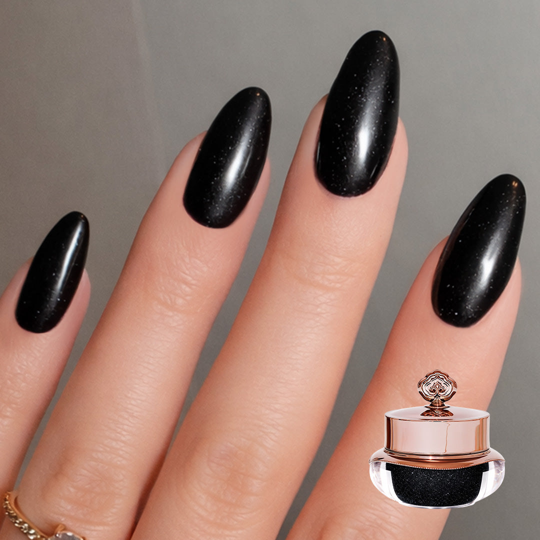 Raven - Metallisch Nagelpuder