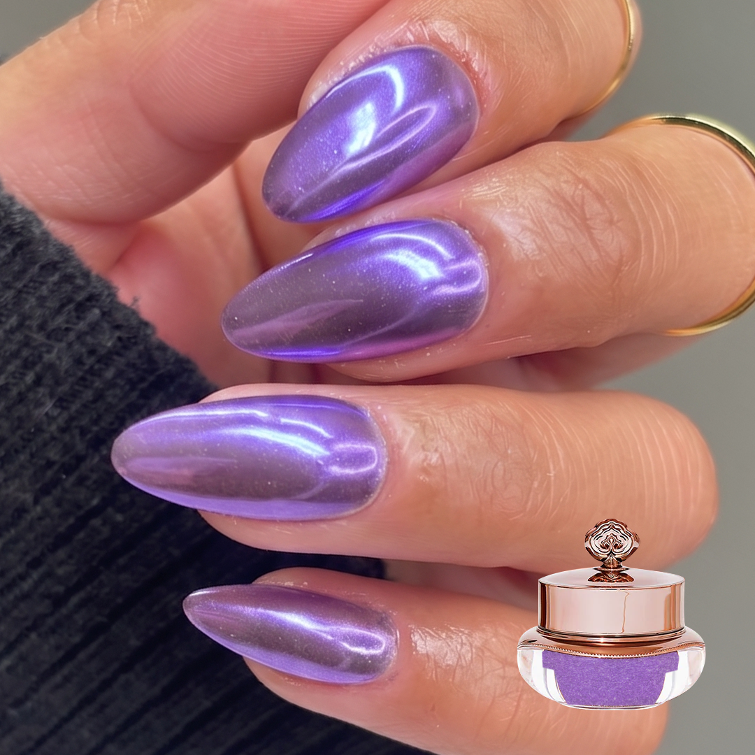 Royal Purple - Metallisch Nagelpuder