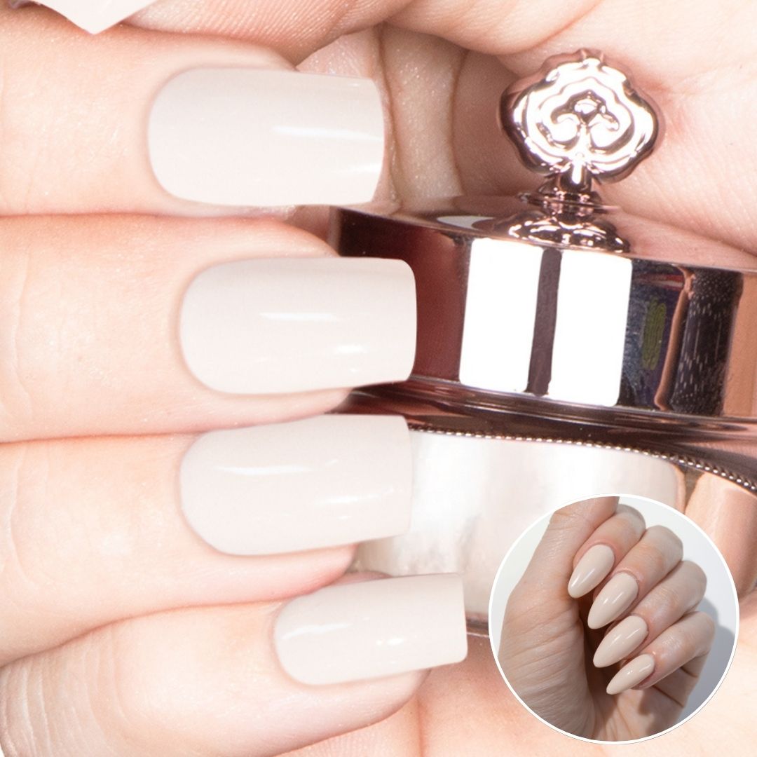 Whisper White - Matte Nail Powder