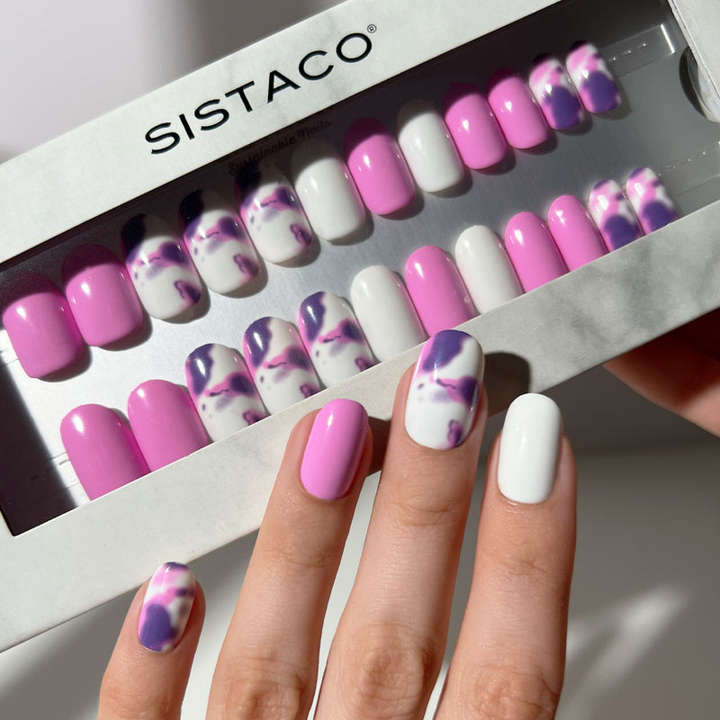 Whisper Mauve - Oval Sustainable Nails - Vorbestellung