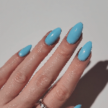 Dusty Blue – Mattes Nagelpuder