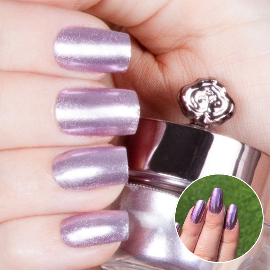 Periwinkle - Metallisch Nagelpuder