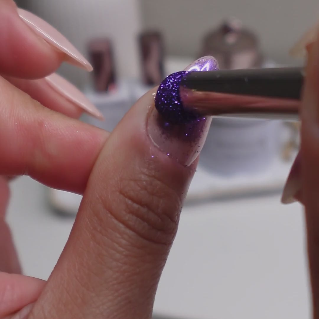 Royal Purple - Metallisch Nagelpuder