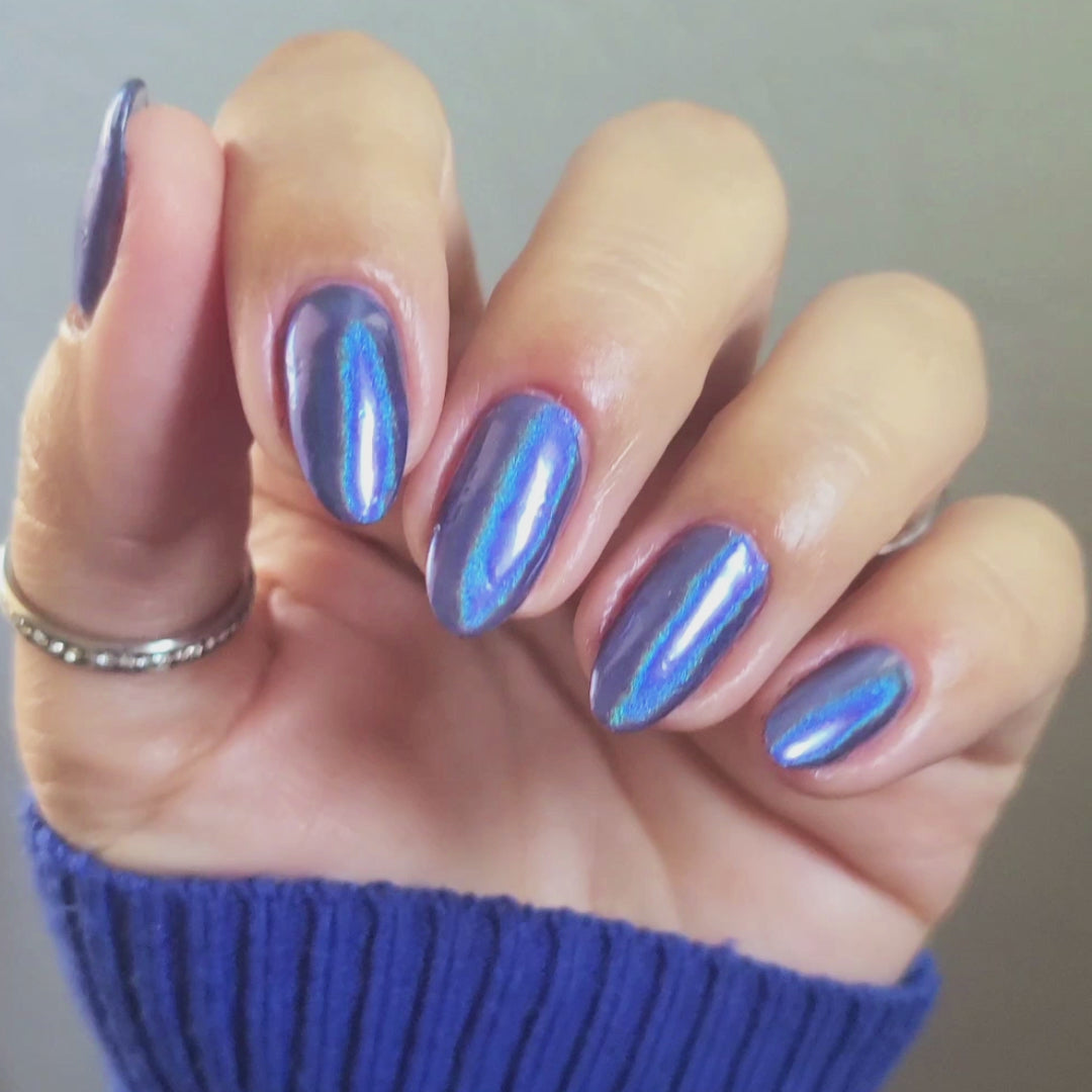 Indigo - Holographic Nail Powder