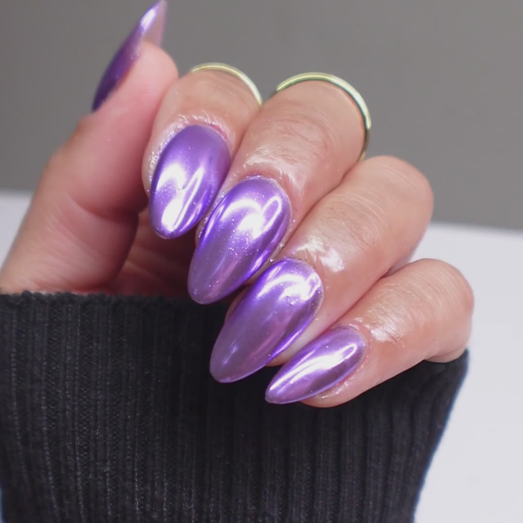 Royal Purple - Metallisch Nagelpuder