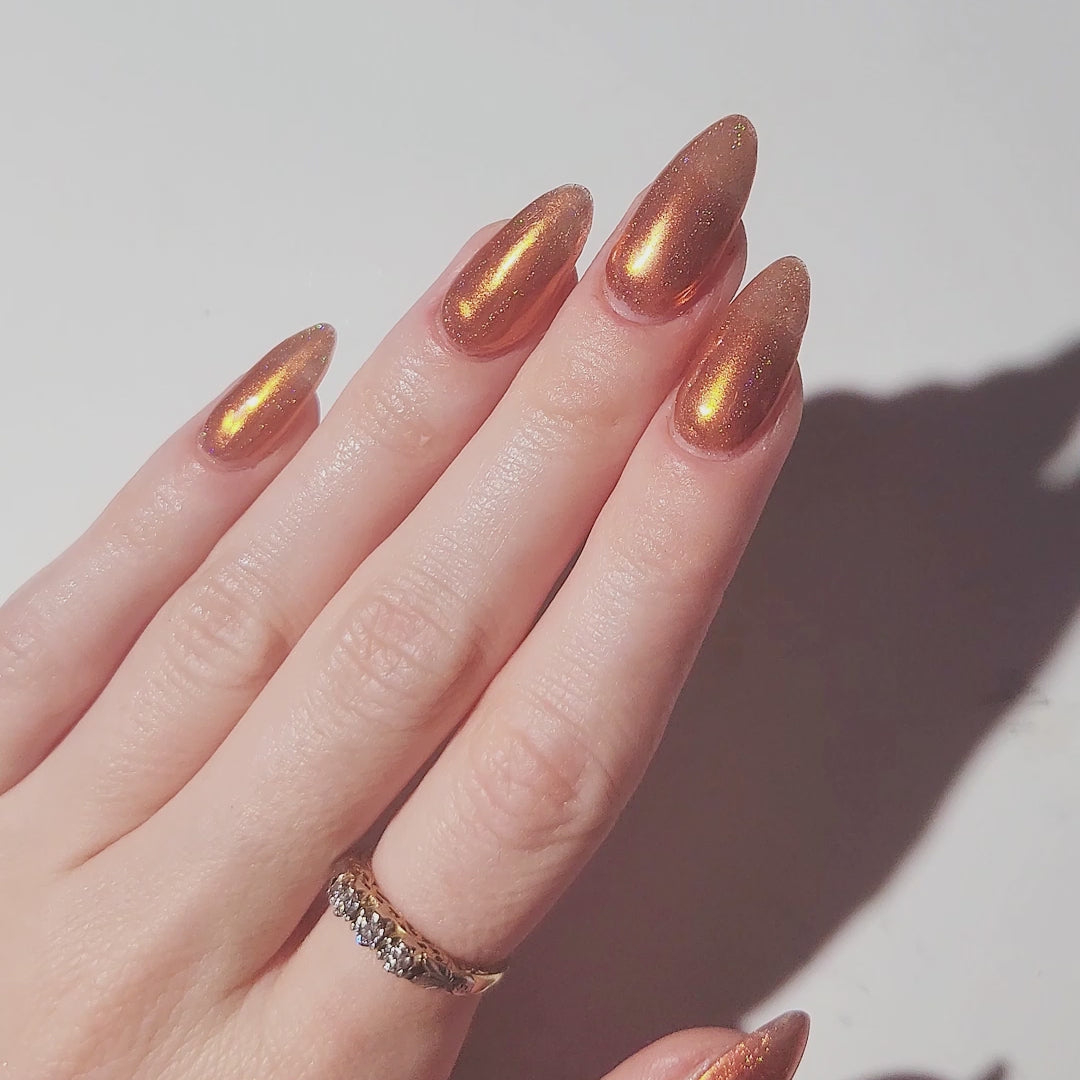 Auburn – Holografisches Nagelpuder