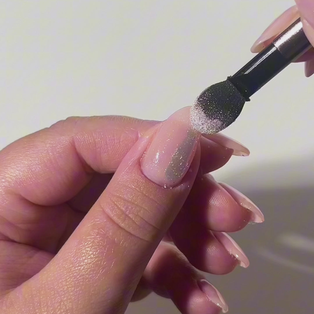 Glazed Donut – Metallisches Nagelpuder