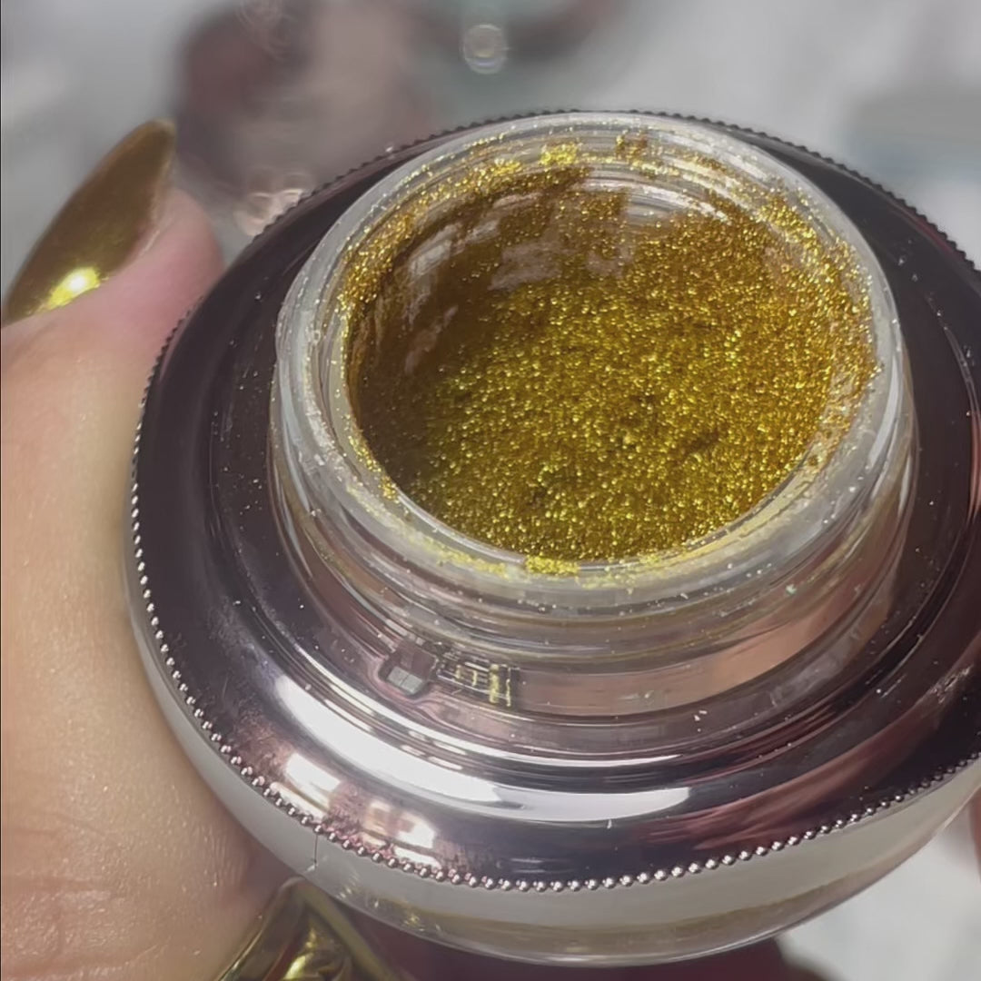 Fire Glow – Metallisches Nagelpuder