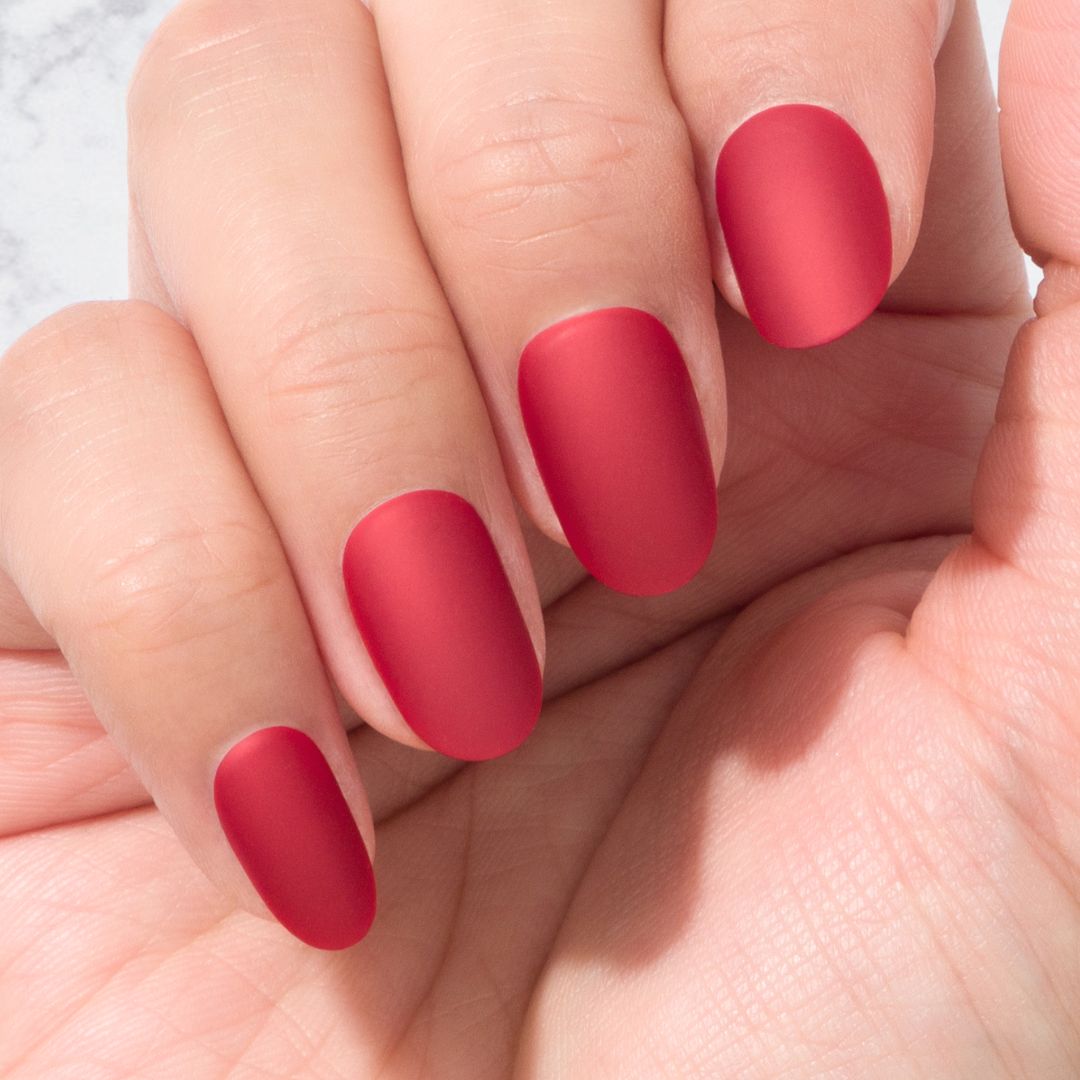 Nachhaltige Nägel – Redwood (Matt) – Oval