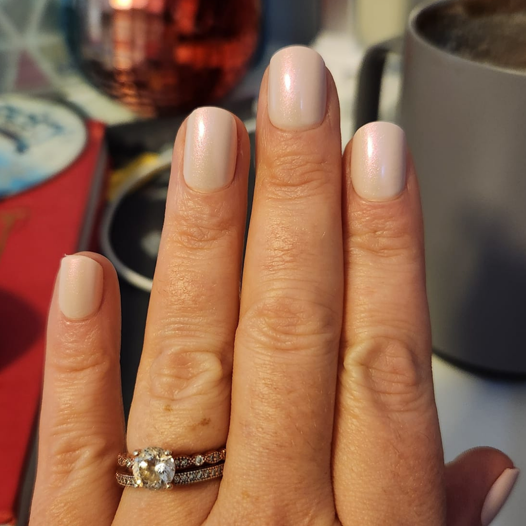 Nachhaltige Nägel – Snapdragon (Glasiert) – Oval