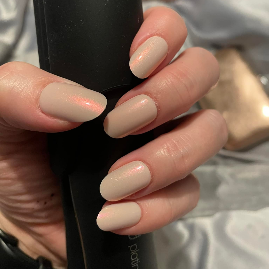 Nachhaltige Nägel – Snapdragon (Glasiert) – Oval