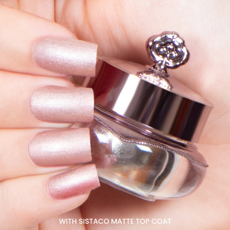 Dusty Rose – Metallisches Nagelpuder