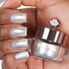 Platinum - Holografisch Nagelpuder