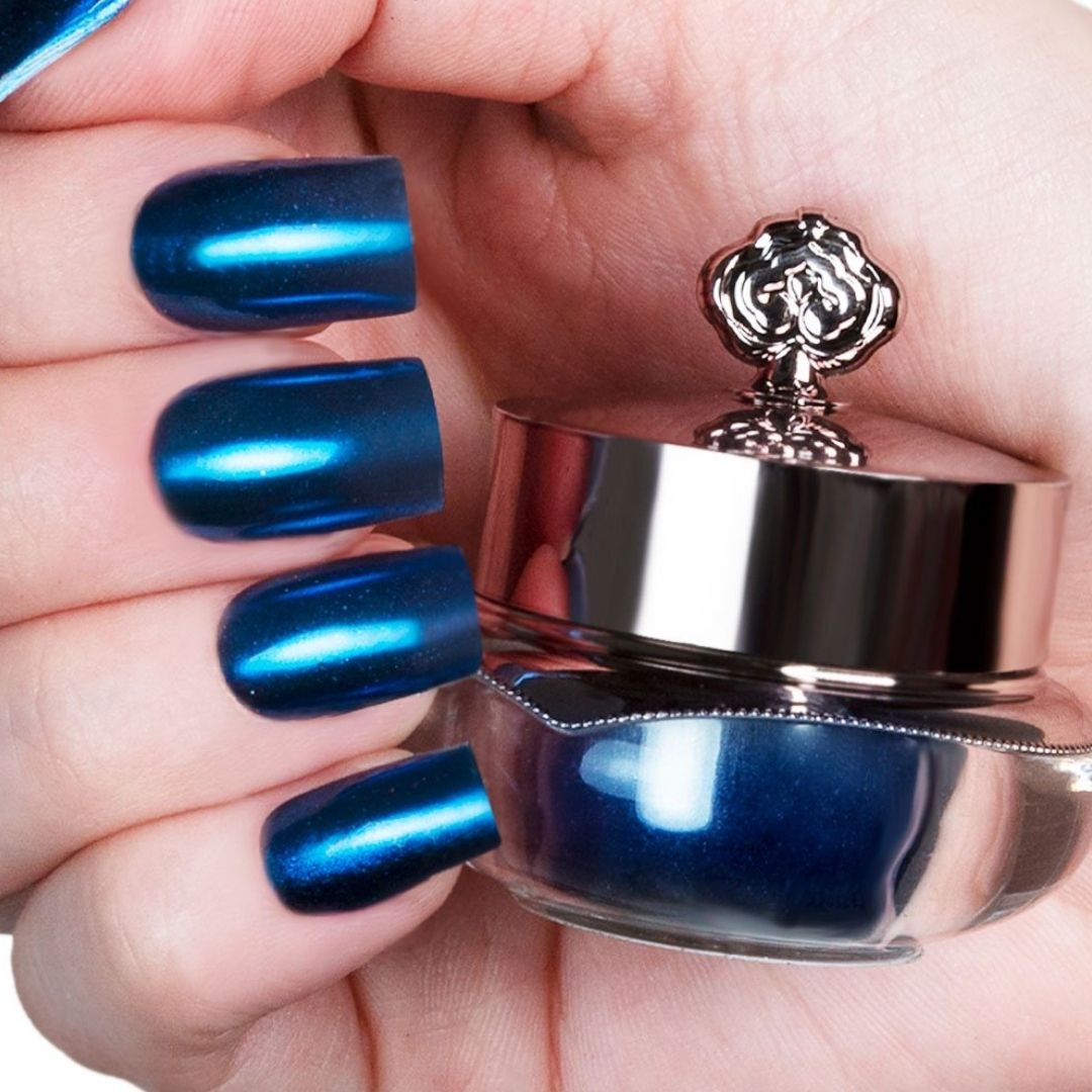 Sapphir - Metallisch Nagelpuder