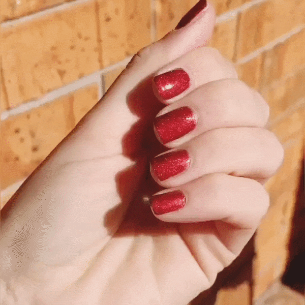 Ruby - Metallisch Nagelpuder