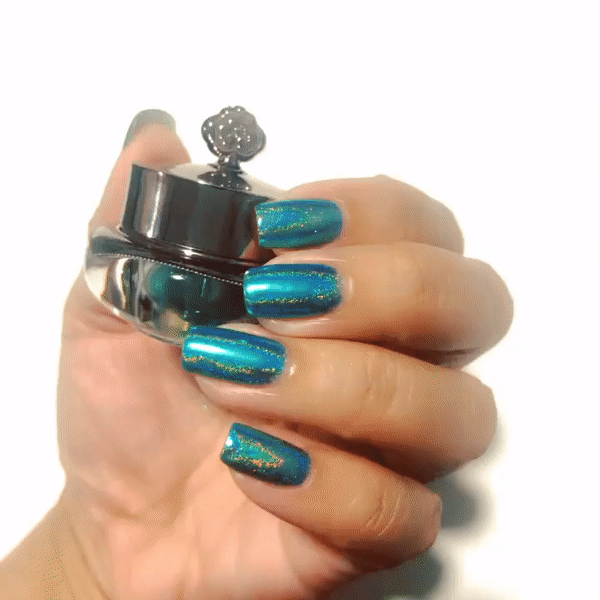Emerald City – Holographisches Nagelpuder