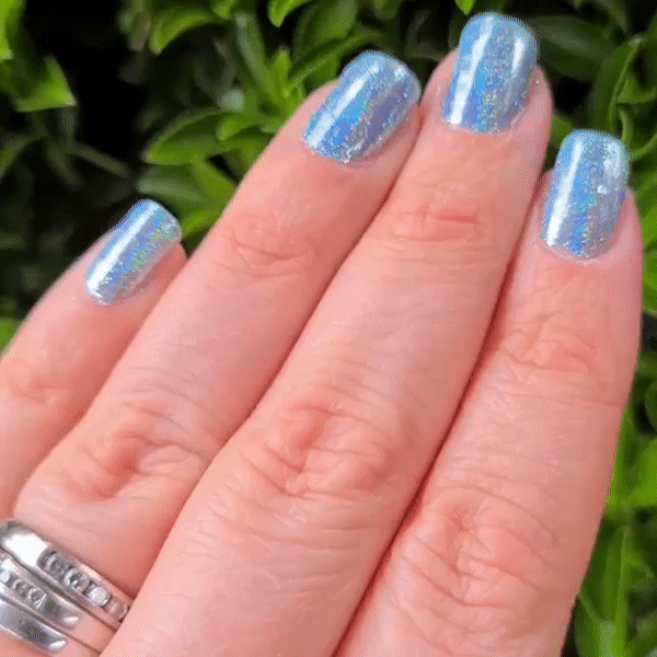 Turquoise - Holografisch Nagelpuder