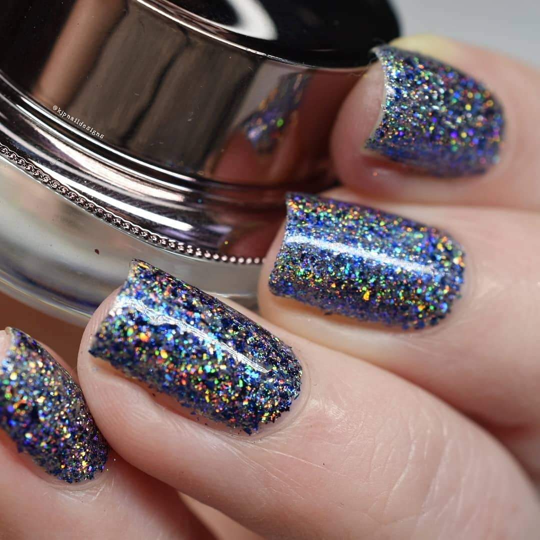 Electric – Holographisches Nagelpuder